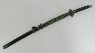 Katana sword signed Kane Saki with Token