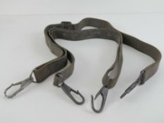 A pair of MG34/42 leather Lafette carry