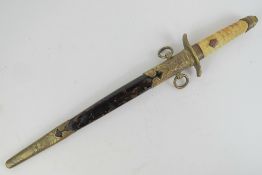 A 19th century Japanese Naval dagger.