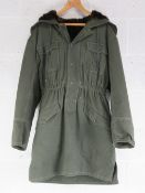 A WWII German Mink lined jacket.
