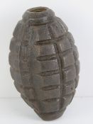 An inert WWII Italian grenade.