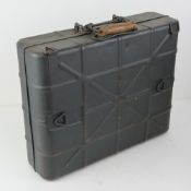 A WWII German stick grenade transit case having German marks upon and dated 1942.