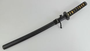 A contemporary display katana, 47cm blade, with scabbard.