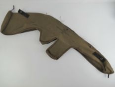 A Thompson SMG canvas gun cover.