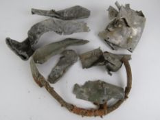 Crashed aircraft parts; 3/ erprobungs gruppe 210, Messerschmitt bf 109 e-4(2024,