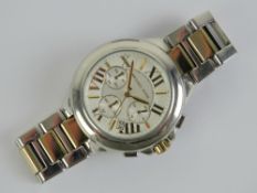 Michael Kors; a stainless steel wristwatch, MK-5653, on original strap with box, pouch and booklet,