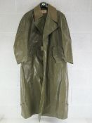 A reproduction WWII German rain/trench c