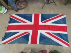 A large English made Union Jack flag, 21