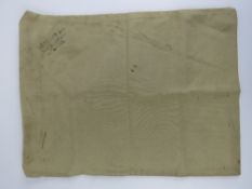 A WWII British unissued Medics accessory bag, Red Cross & St John War Organisation, London.