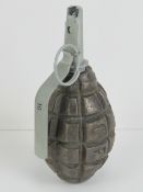 An inert WWII Russian F1 grenade.