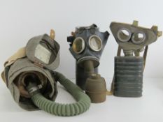 A WWII Latvian gas mask.
