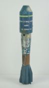 An inert British Army rifle grenade.