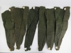 Six G3 canvas breach covers in un-issued condition.