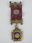 The Royal Antediluvian Order of Buffaloes (RAOB);a HM silver and enamel jewel medal,