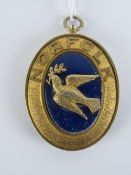 Masonic; a HM silver Deacon's collar jewel made by Toye & Co Ltd London for Norfolk,