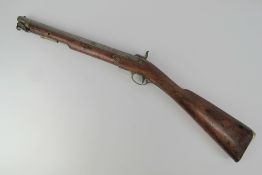 An obsolete calibre British boarding musket.