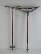 Two English made shooting sticks.