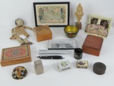 A 1970s cloth and sand doll,