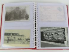A quantity of approx thirty postcards depicting Wheathampsted, Frogmore, Park Street, Happisburgh,