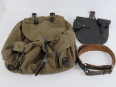 A replica WWII German Mountain Troops ba