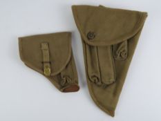 An Italian Beretta 34 holster, together