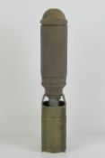 An inert WWII Russian PTAB Bomb, dated 1