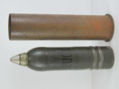 A WWII German 10cm.K.18 Illumination she