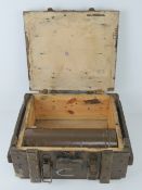 An inert British army 105mm sabot head i