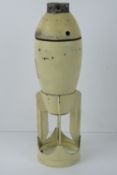 An inert WWII Russian sub munition bomb,