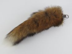 A fox brush bearing nickel plated brush