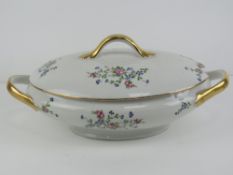 A French lidded turn having white ground