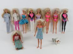 Vet Barbie with cat and dog, made by Mattel.