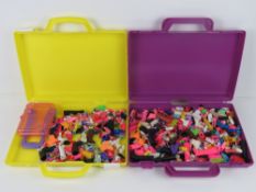 An extensive collection of Barbie and Sindy shoes, mostly pairs, some odds noted, inc boots,