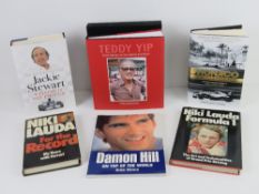 Biographies; 'Winning Is Not Enough' Jackie Stewart, 'For The Record' Niki Lauda,