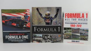 Formula 1 All The Races 1950-2012 by Roger Smith, hardback book.