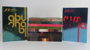 A large quantity of assorted Formula 1 race programmes for 2013 and 2014.