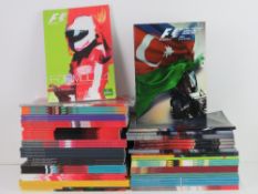 A large quantity of assorted Formula 1 race programmes for 2016 and 2017.