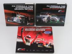 FIA Formula Two Championship Season Review, 2009, 2010 and 2011 editions. Three hardback books.