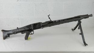 A deactivated MG53 with gunners accessor