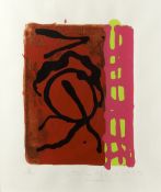John Hoyland (1934-2011) 'Untitled' limited edition screenprint, numbered 16/75, signed and dated