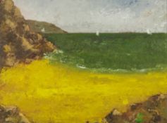 Glover (Contemporary, British School) 'Falmouth' oil on panel, signed lower right 36cm x 40cm and