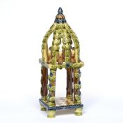 Paul Young (b. 1961) 'Gazebo' studio pottery sculpture 42cm high x 15cm wide