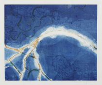 Eleanor Engle (b.1959) 'Untitled' print, signed and dated 92 in pencil lower right 48cm x 55cm