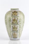 Glyn Colledge (1922-2000) at Denby Pottery floral vase, with stamp to the base 33cm high and two