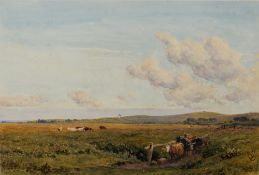 Robert Thorne Waite (1842-1935) 'Untitled' watercolour, signed lower right, 35cm x 51cm