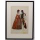 Lorenzo Ghiglia (b. 1936) costume design for 'Dido And Aeneas', dated 1966, framed glazed, - Image 2 of 4