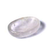 Rock crystal ritual kapala form bowl Sino-Tibetan, probably 19th Century with signs of ritual use,