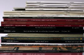 Catalogues mostly on Chinese & Japanese art, including Christies, Sothebys and others, approx 25