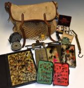 Fly Fishing Equipment – Selection of items to include Intrepid reel with 2 spare spools, Salter