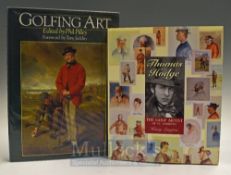 Golf Books on Art (2) - “Thomas Hodge-The Golf Artist of St Andrews” by Harry Langton 1st ed. c/w